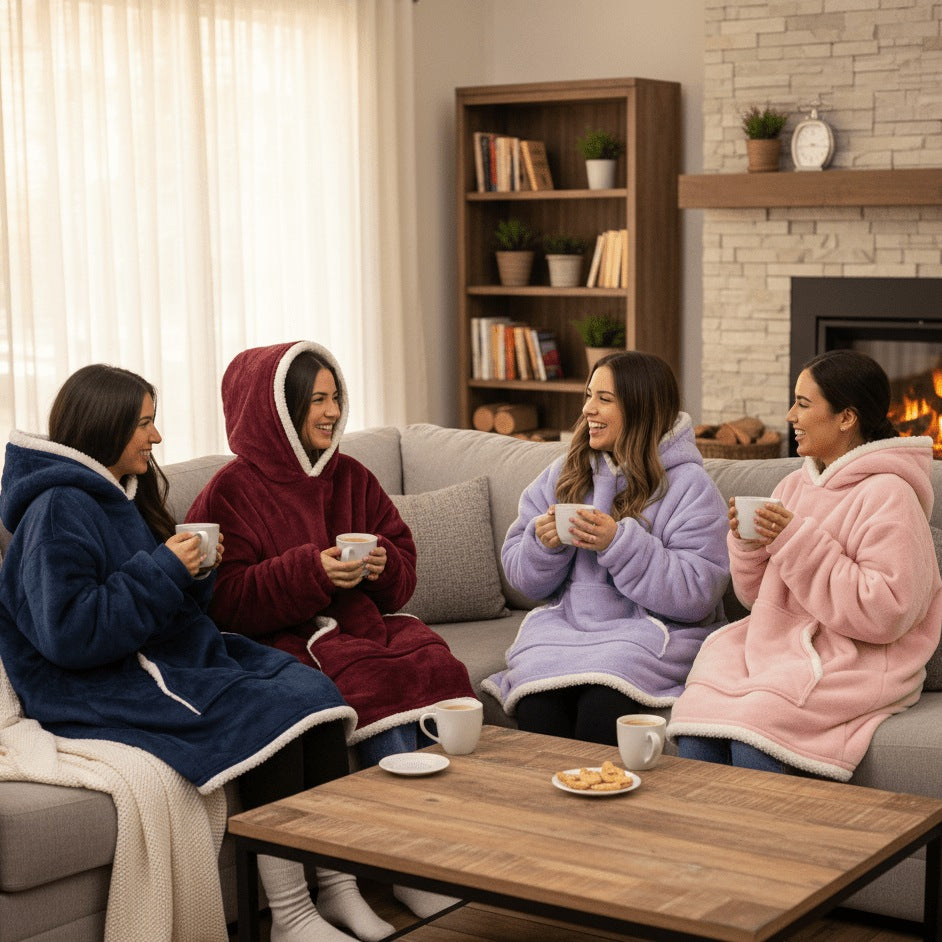 Cozy Oversized Hoodie Blankets for Warmth & Comfort