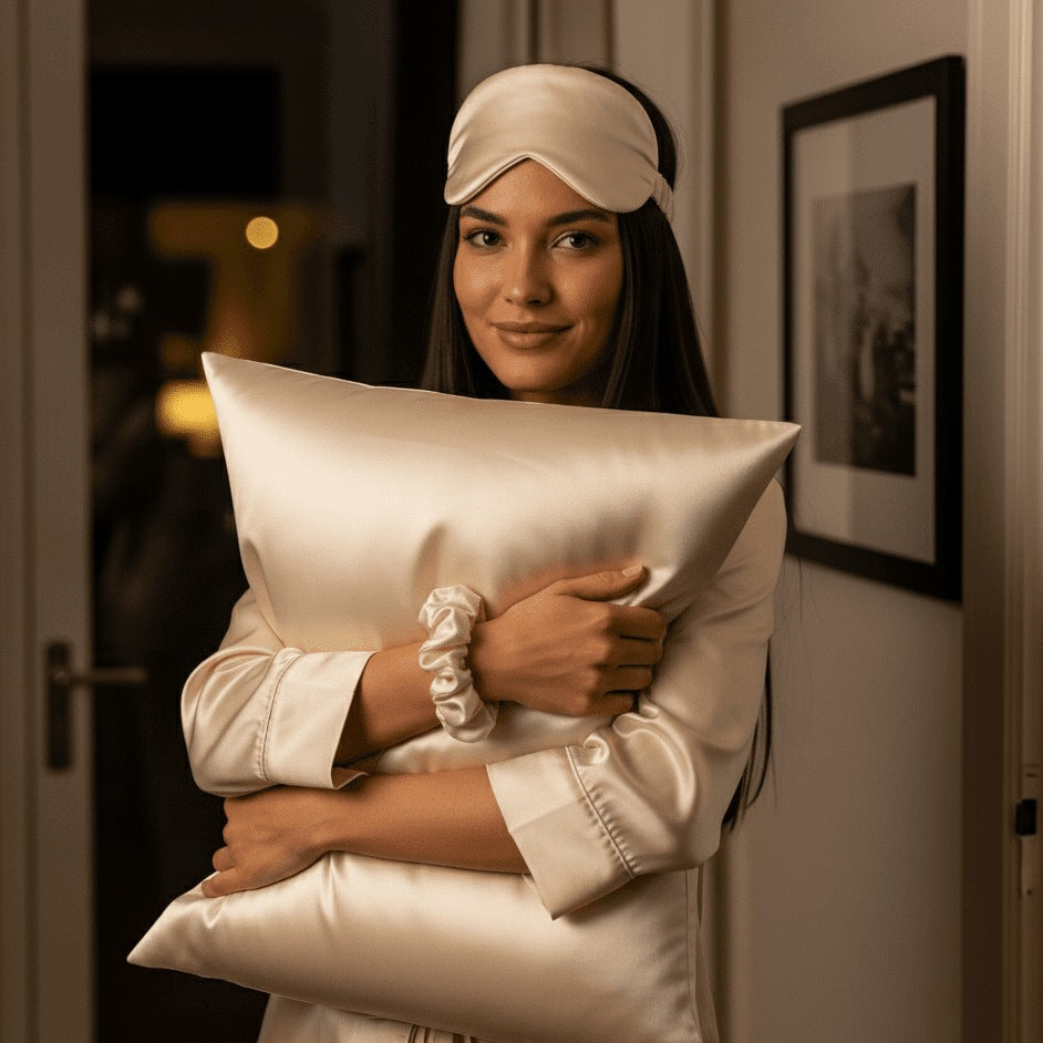 Premium Silk Pillowcases & Sleep Accessories for Luxury Rest