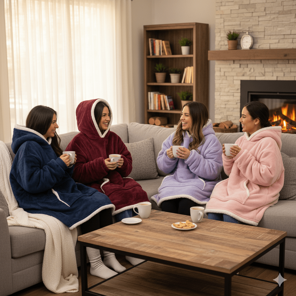 Cozy Oversized Hoodie Blankets for Warmth & Comfort