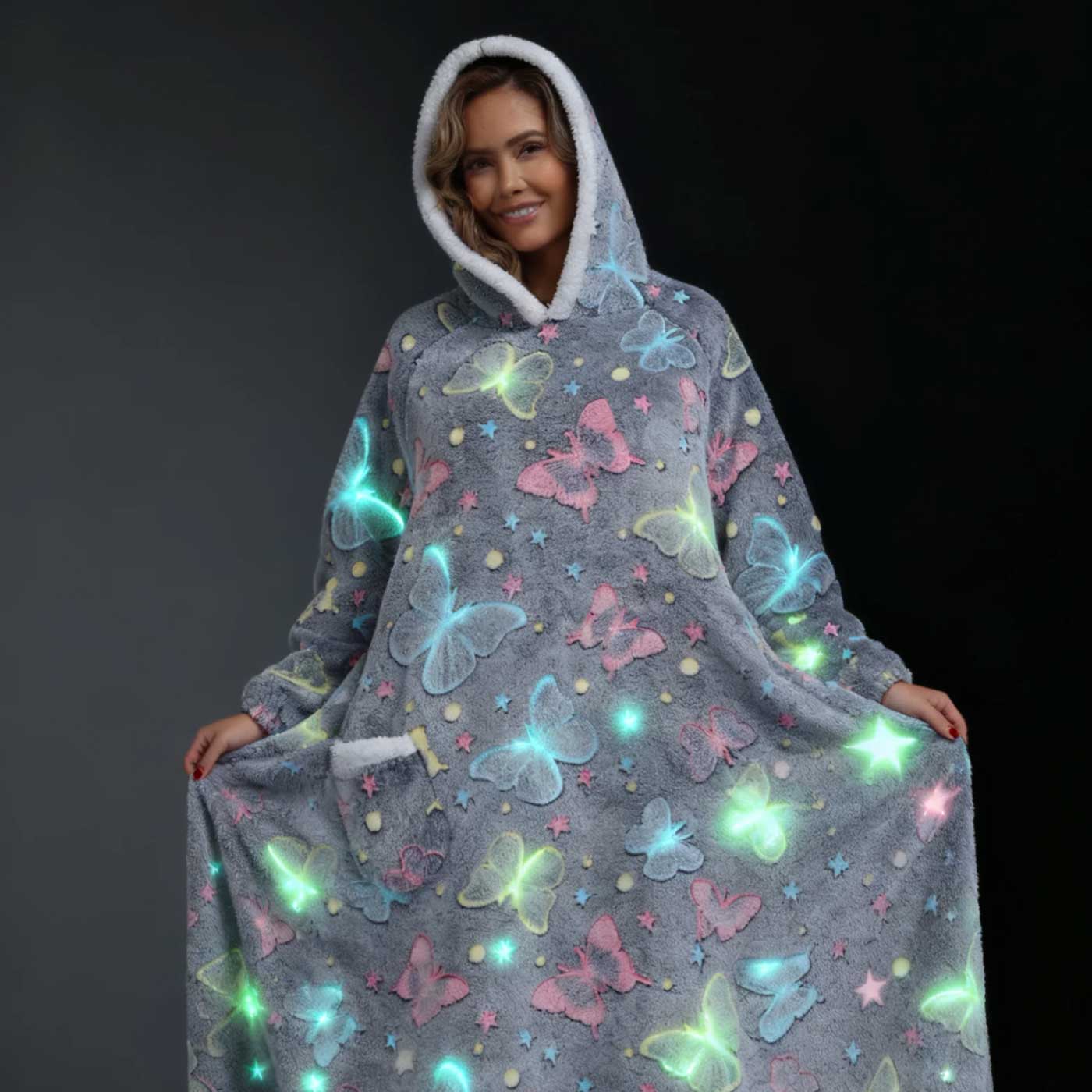 long wearable blanket