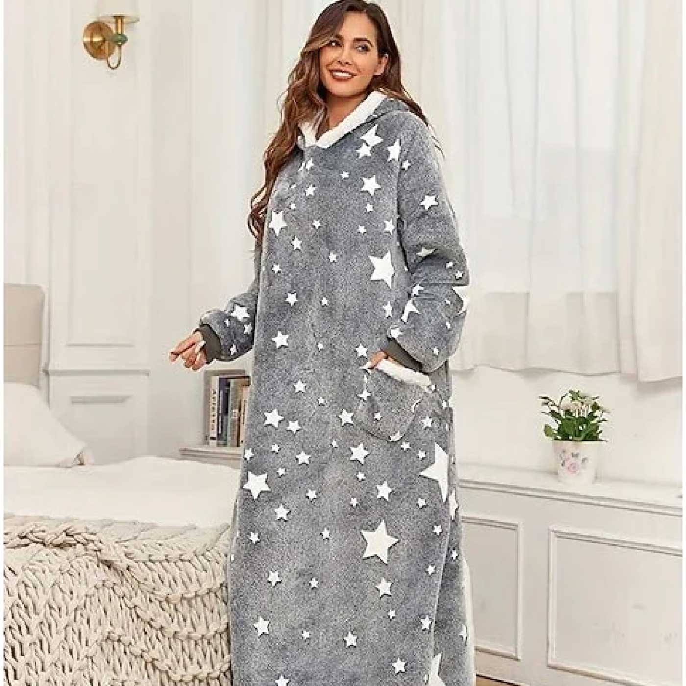 long wearable blanket