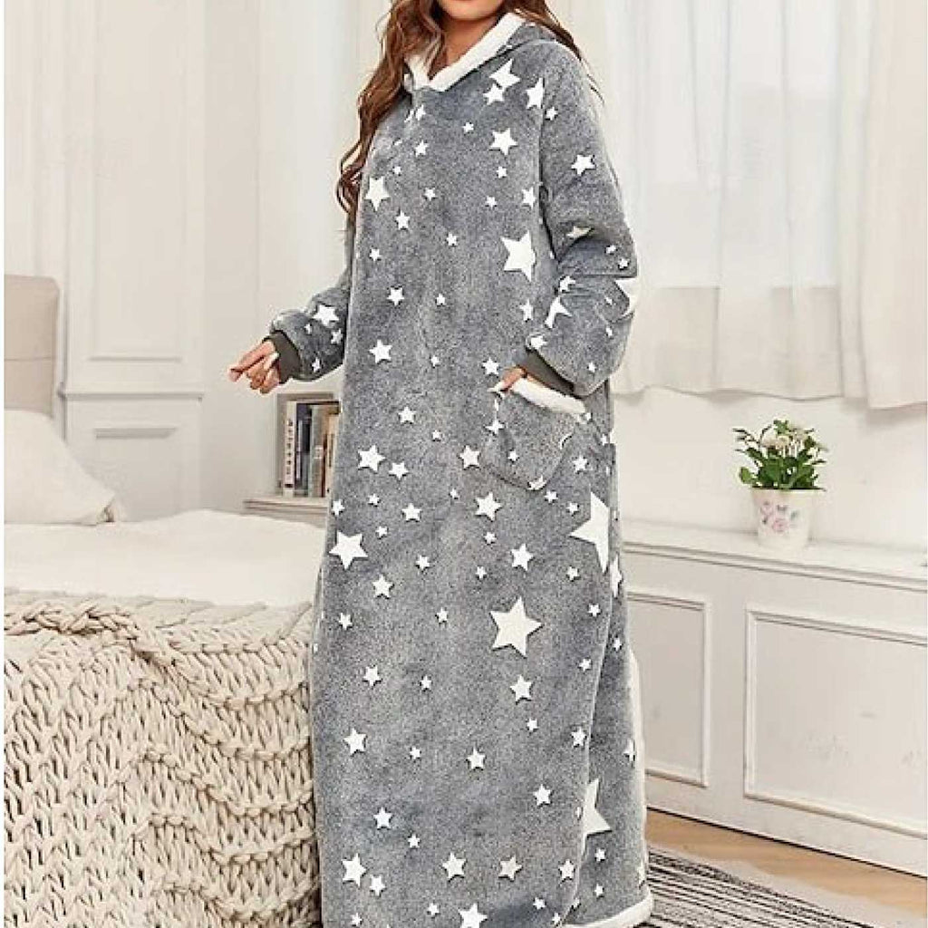 بطانية طويلة قابلة للارتداء