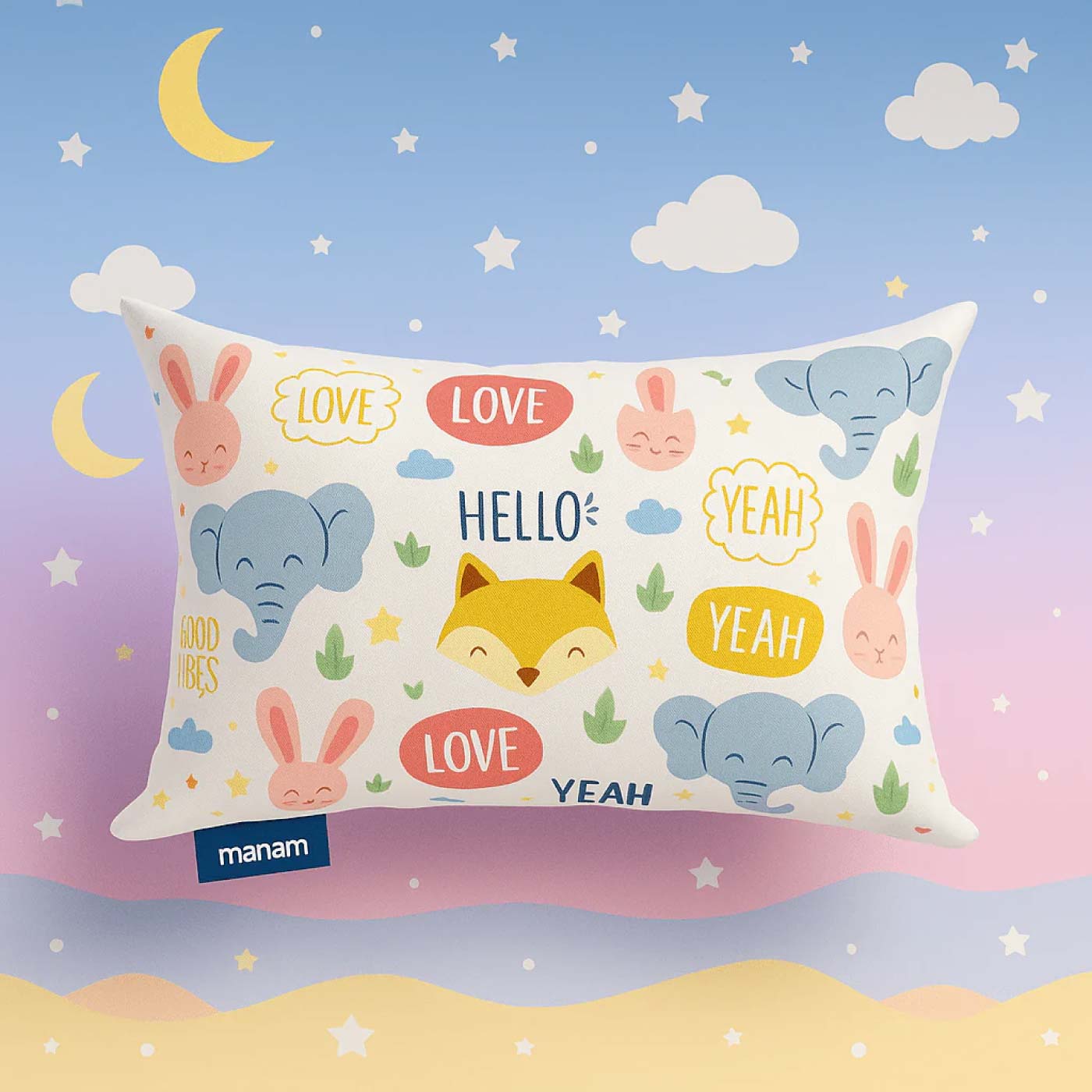 Kids Adjustable Memory Foam Pillow