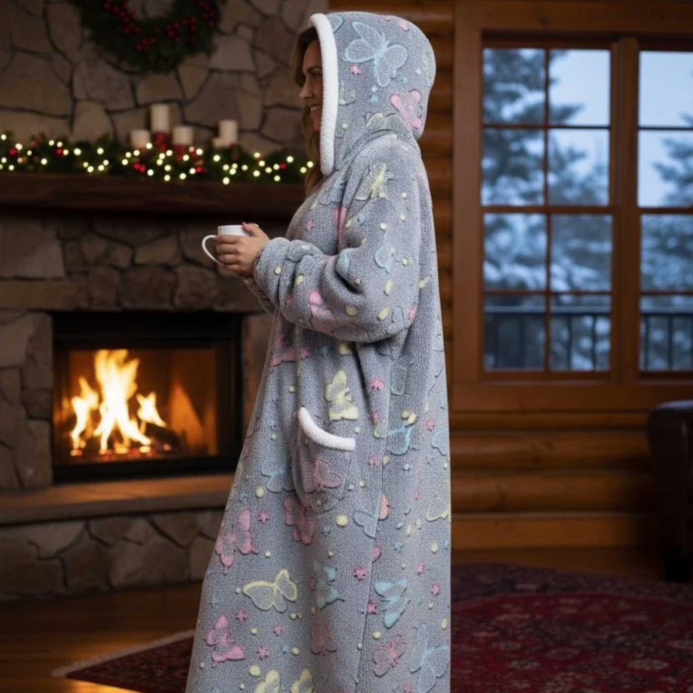 long wearable blanket