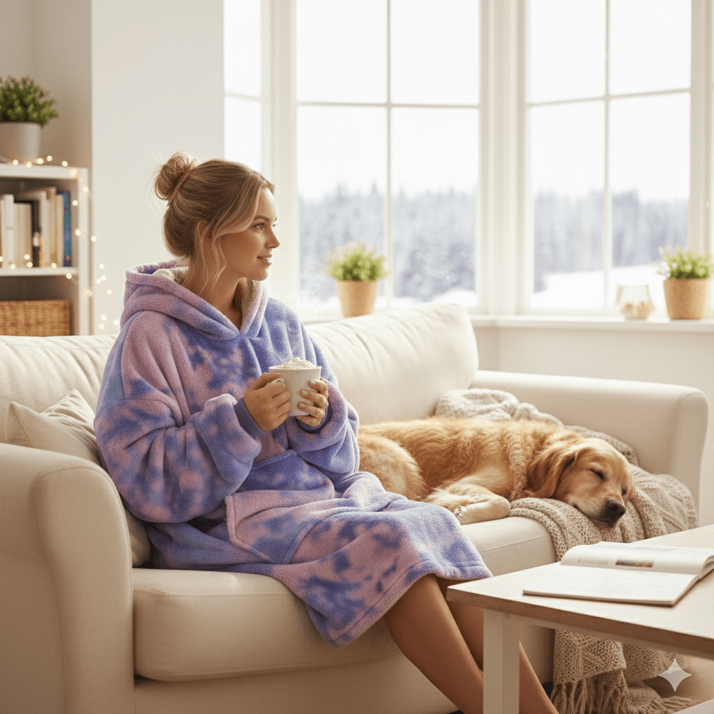 Best Oversized Wearable Blanket For Women | Manam Store
