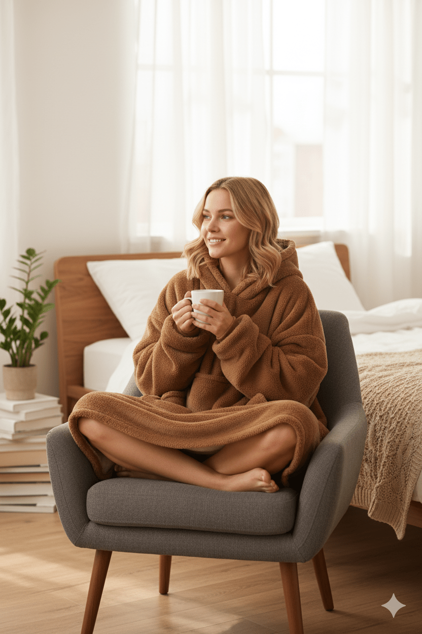 Best Oversized Wearable Blanket For Women | Manam Store