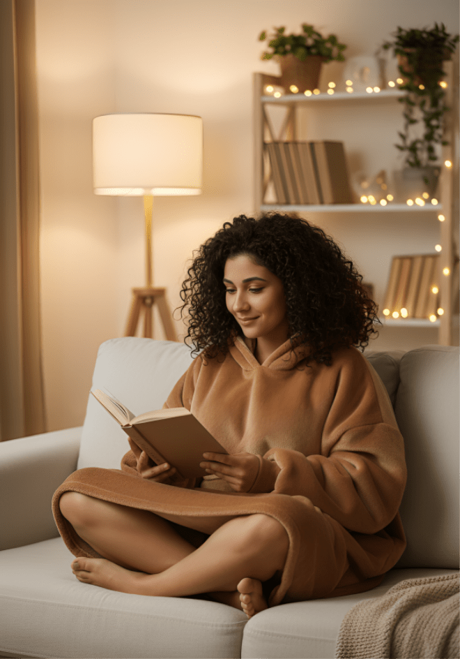 Best Oversized Wearable Blanket For Women | Manam Store