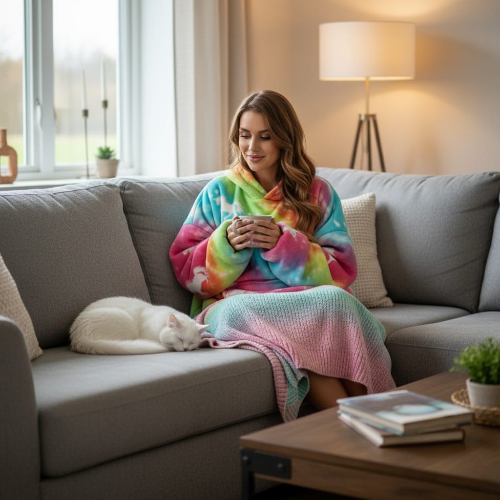 Oversized Wearable Blanket