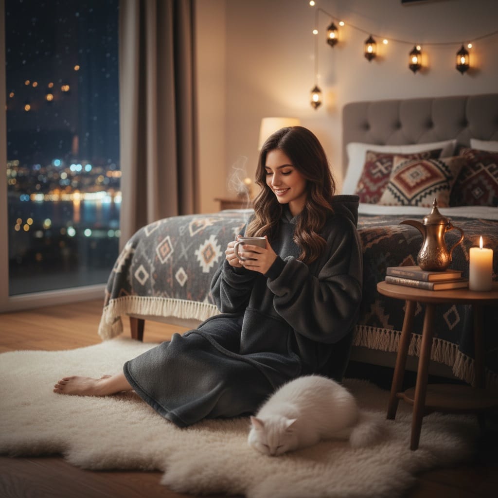 Oversized Wearable Blanket