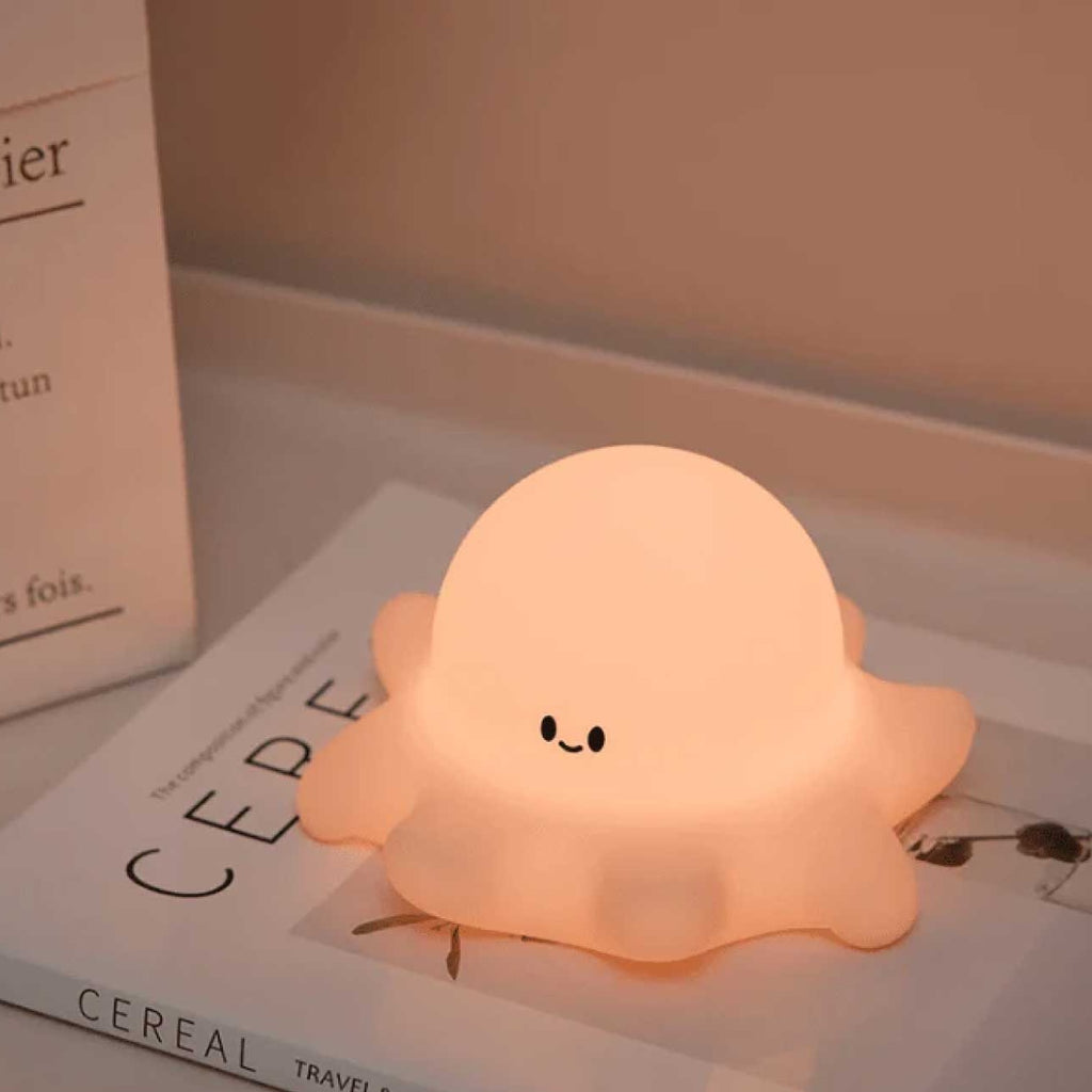 Dreamglow octopus silicone night light