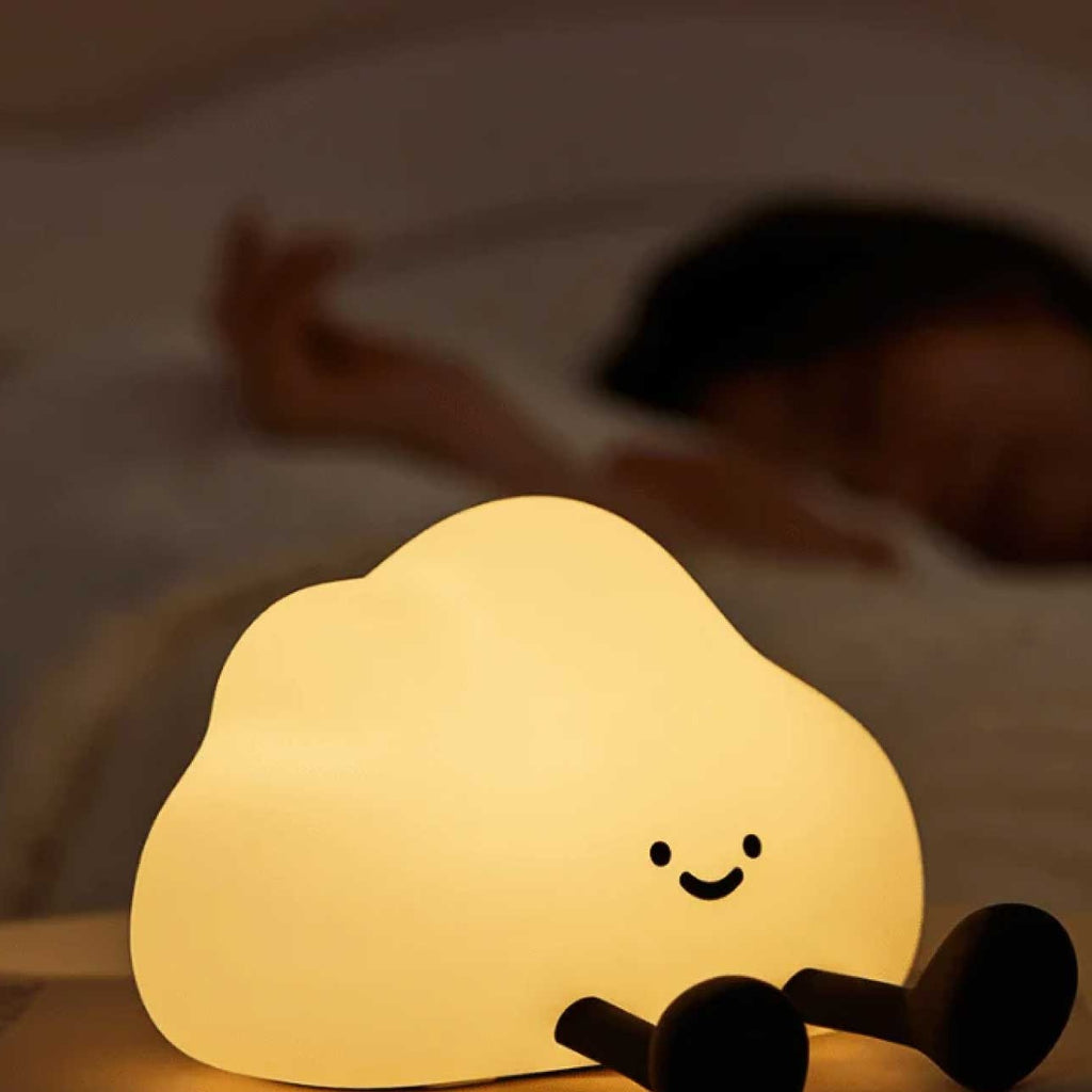 Dreamglow cloud night light with soft glow