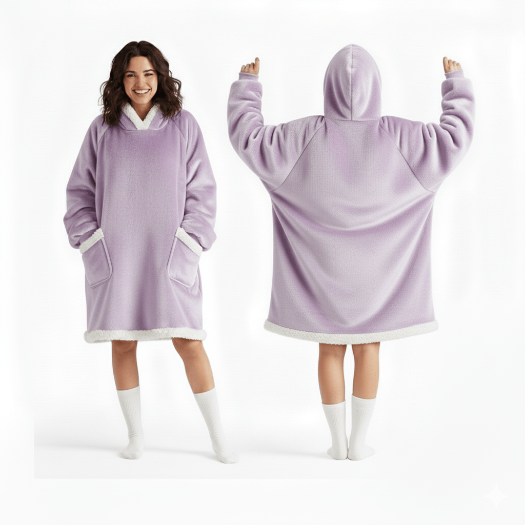 Buy Heated Wearable Blanket Hoodie Online | Manam Store