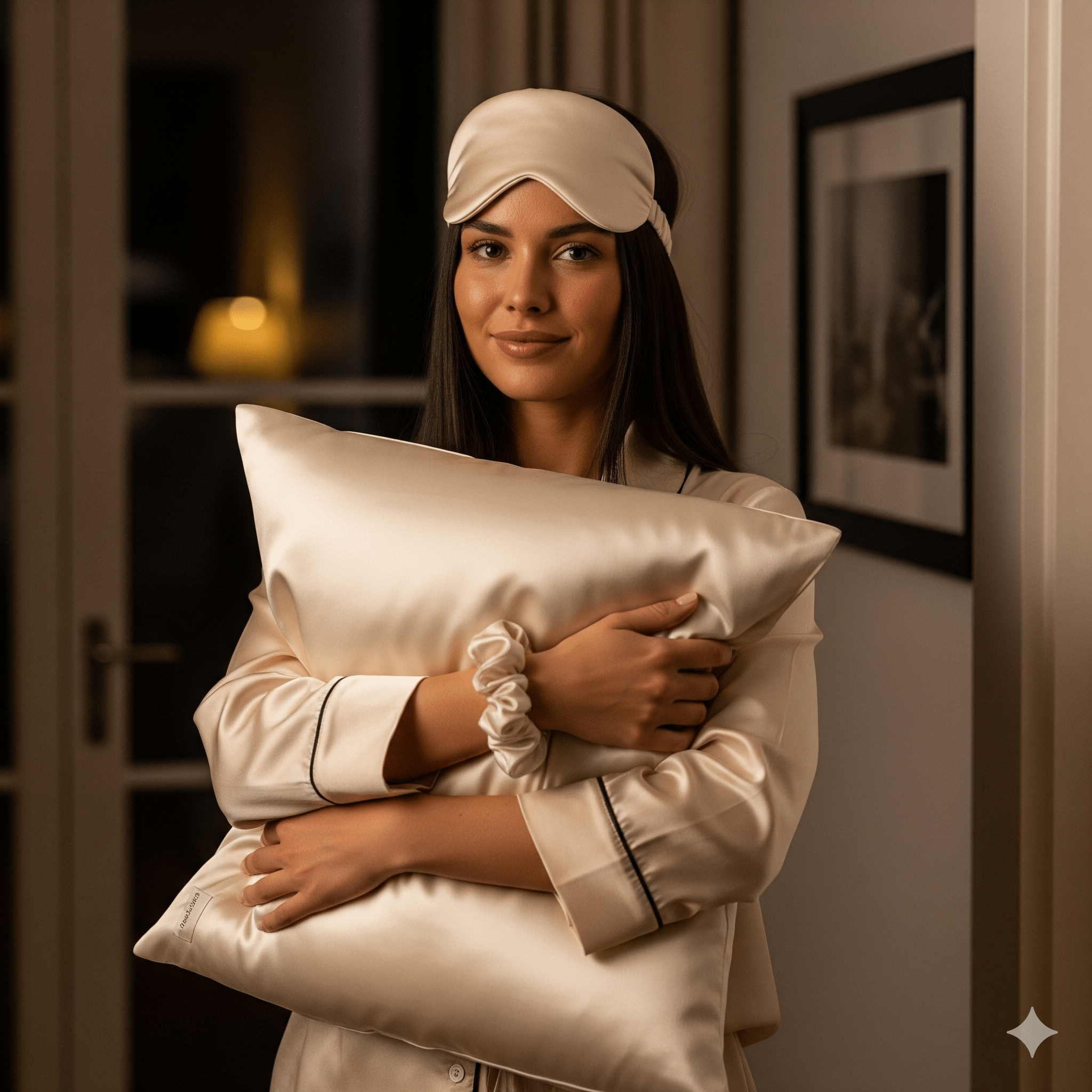 Premium Silk Pillow Case Set For Gift | Manam Store