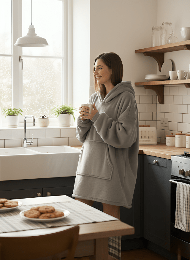 Best Oversized Wearable Blanket For Women | Manam Store
