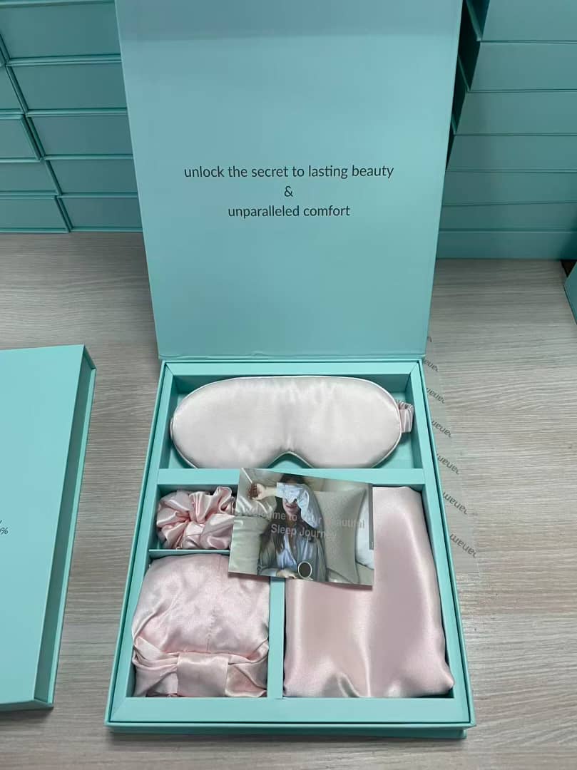 Manam 22 Momme Mulberry Silk Pillowcase Gift Set | Anti-Aging & Frizz-Free Hair