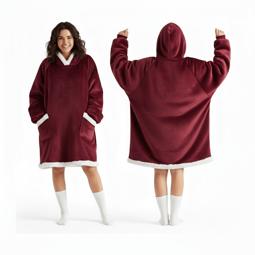Buy Heated Wearable Blanket Hoodie Online | Manam Store